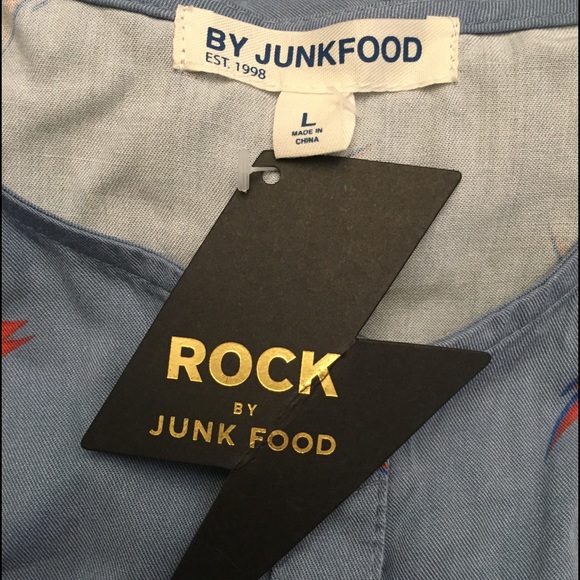 Junk Food Lightning Bolt David Bowie Dress - Picture 6 of 8